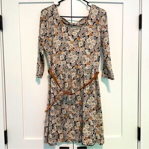 🌼🤎 FOREVER 21 PLUS SIZES FLOWERS DRESS 🌼🤎